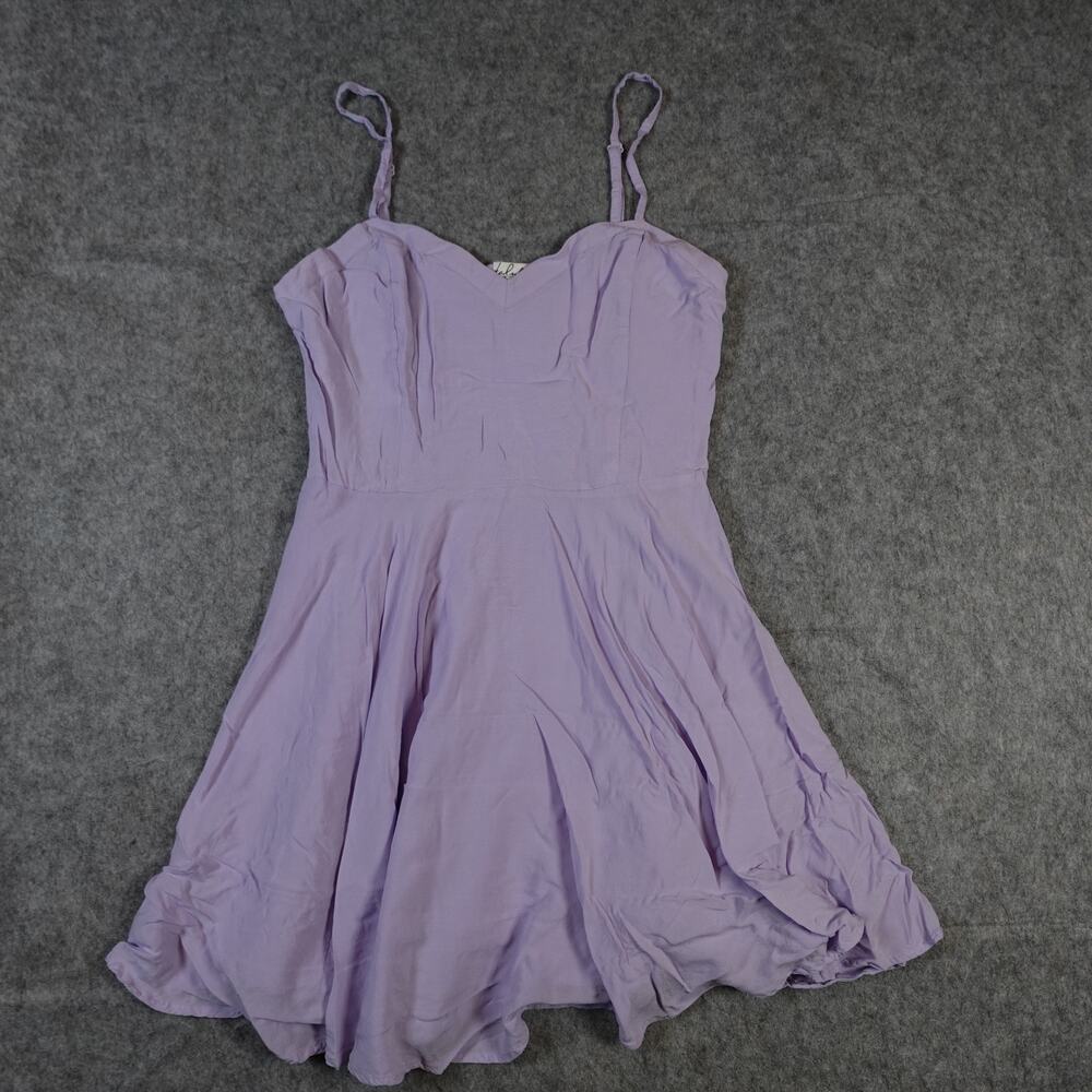 Talula Dress Womens‎ 4 Mini Purple Sweetheart A-Line Fit Flare